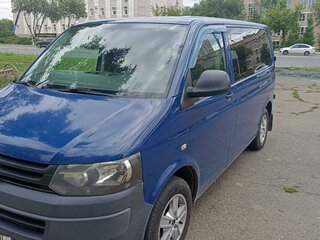 2010 Volkswagen Transporter T5 Рестайлинг, синий, 1800000 рублей, вид 1