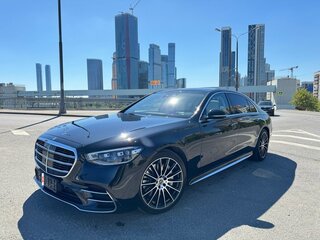2020 Mercedes-Benz S-Класс 400 d Long 4MATIC VII (W223), чёрный, 11000000 рублей, вид 1