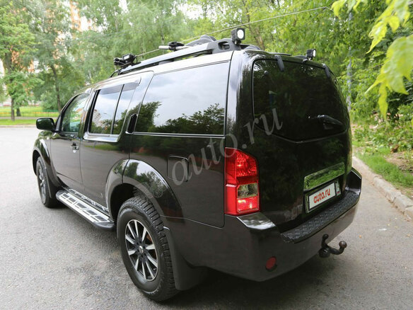 2007 Nissan Pathfinder III, чёрный - вид 5