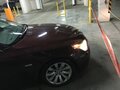 2008 BMW 5 серии 525i V (E60/E61) Рестайлинг, красный - вид 4