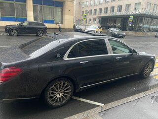 2019 Mercedes-Benz Maybach S-Класс 450 I (X222) Рестайлинг, чёрный, 7590000 рублей, вид 3