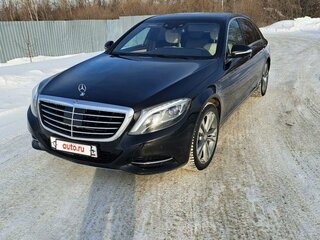 2015 Mercedes-Benz S-Класс 350 CDI BlueTEC Long 7G-TRONIC VI (W222, C217), чёрный, 4055000 рублей, вид 1