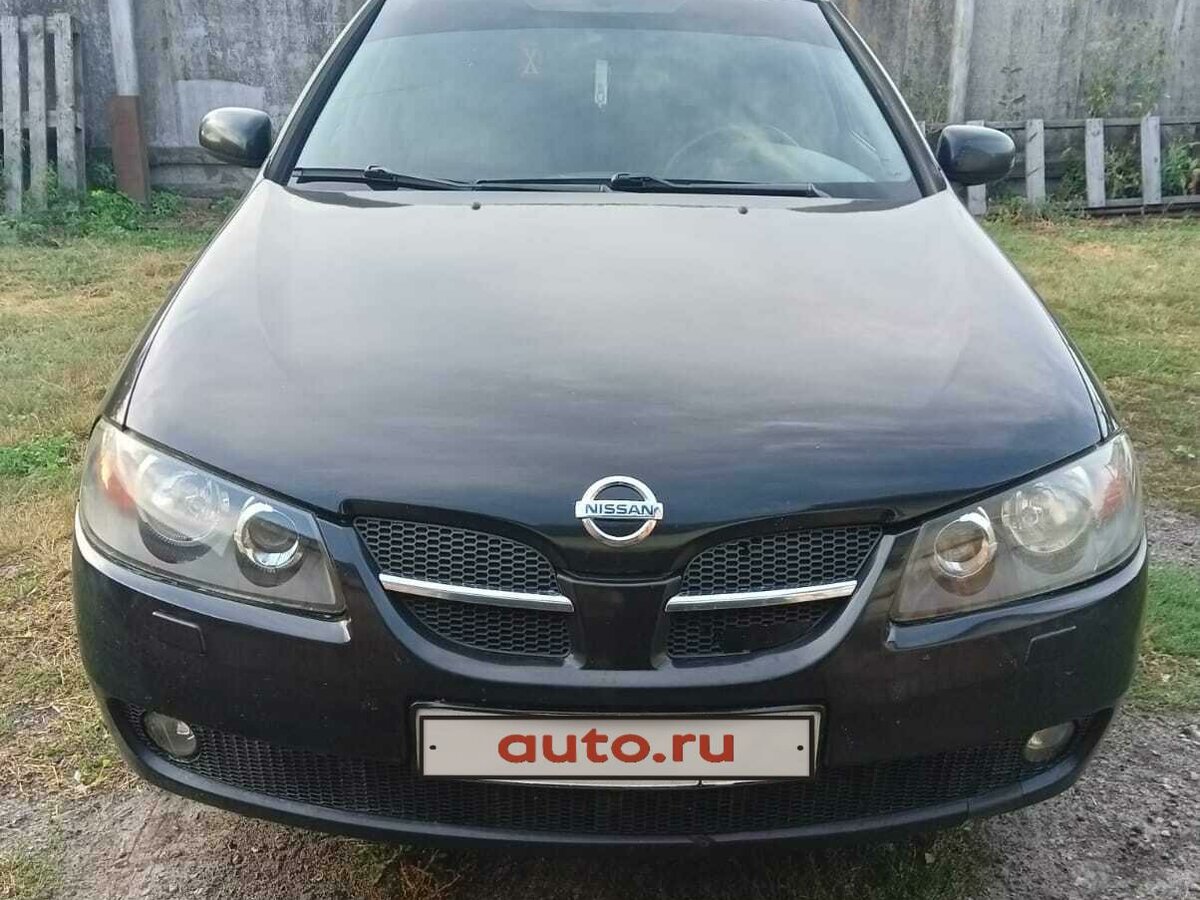 Ниссан Альмера 2005 черный