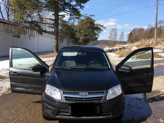 2017 Lada (ВАЗ) Granta I, чёрный, 630000 рублей, вид 1