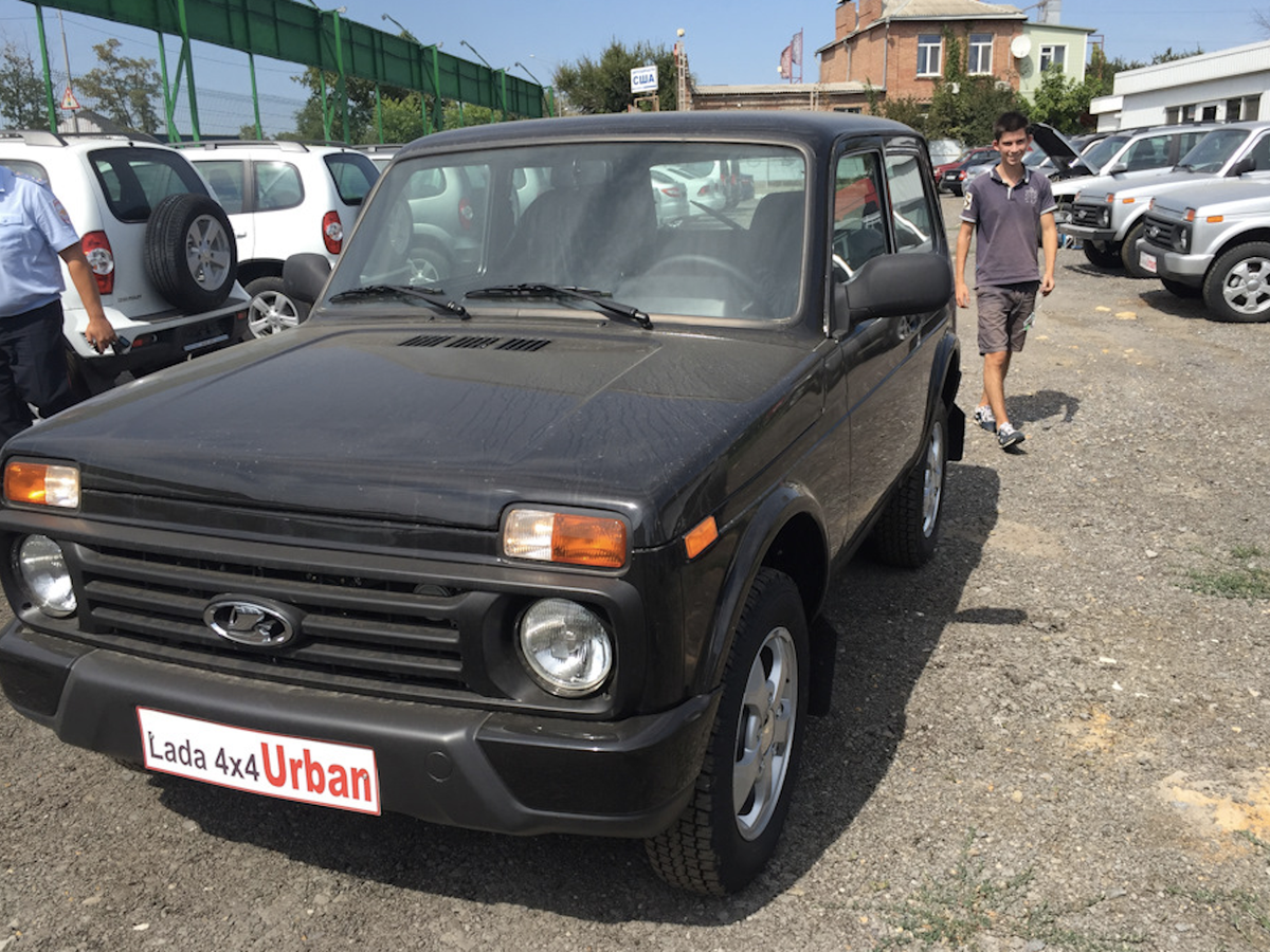 Lada 2121 4x4 черный