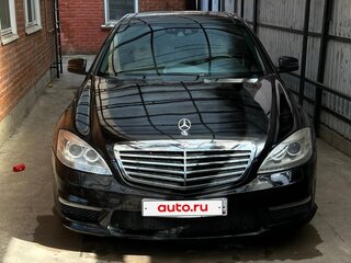 2010 Mercedes-Benz S-Класс 500 Long V (W221) Рестайлинг, чёрный, 1499999 рублей, вид 1