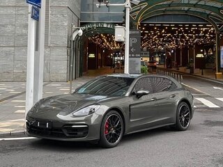 2022 Porsche Panamera 4S Sport Turismo II Рестайлинг, серебристый, 8900000 рублей, вид 1