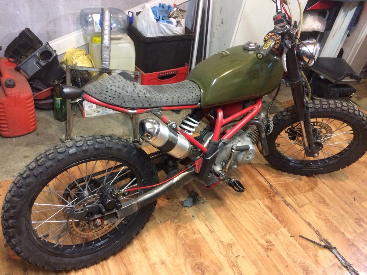 Irbis TTR 250 скремблер
