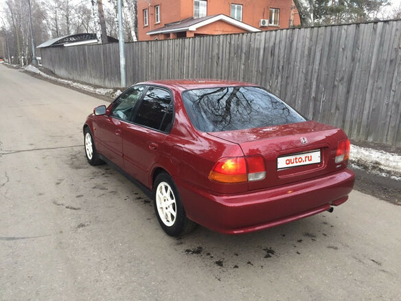 1998 Honda Civic VI, красный - вид 3