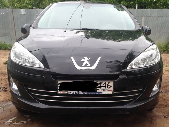 2015 Peugeot 408 I, чёрный - вид 2