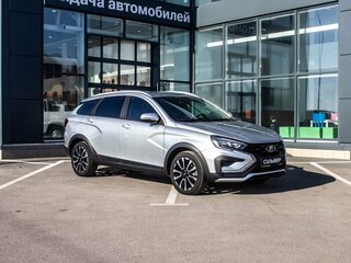2024 Lada (ВАЗ) Vesta SW Cross I Рестайлинг (NG), серебристый, 2059000 рублей, вид 1