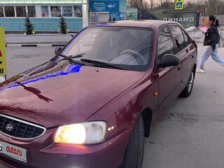2010 Hyundai Accent ТагАЗ II, красный, 615000 рублей, вид 1