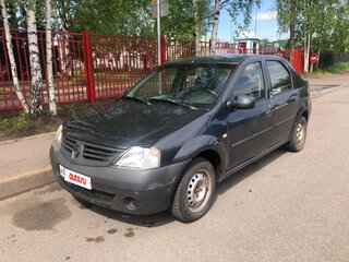2007 Renault Logan I, серый, 150000 рублей, вид 1