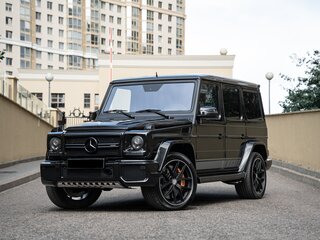 2016 Mercedes-Benz G-Класс AMG 63 AMG I (W463) Рестайлинг 3, чёрный, 6750000 рублей, вид 1