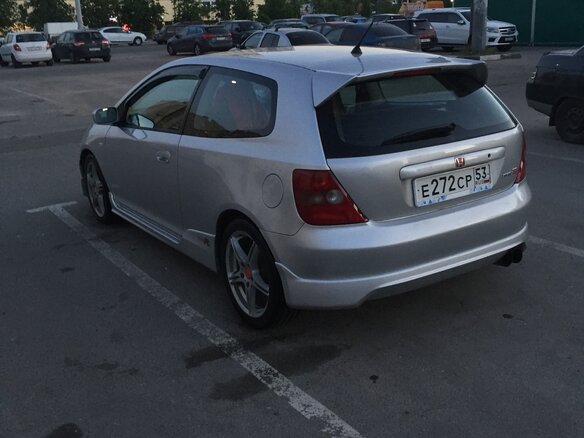 2001 Honda Civic Type R VII, серебристый - вид 17