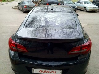 2014 Opel Astra J Рестайлинг, чёрный, 750000 рублей, вид 4