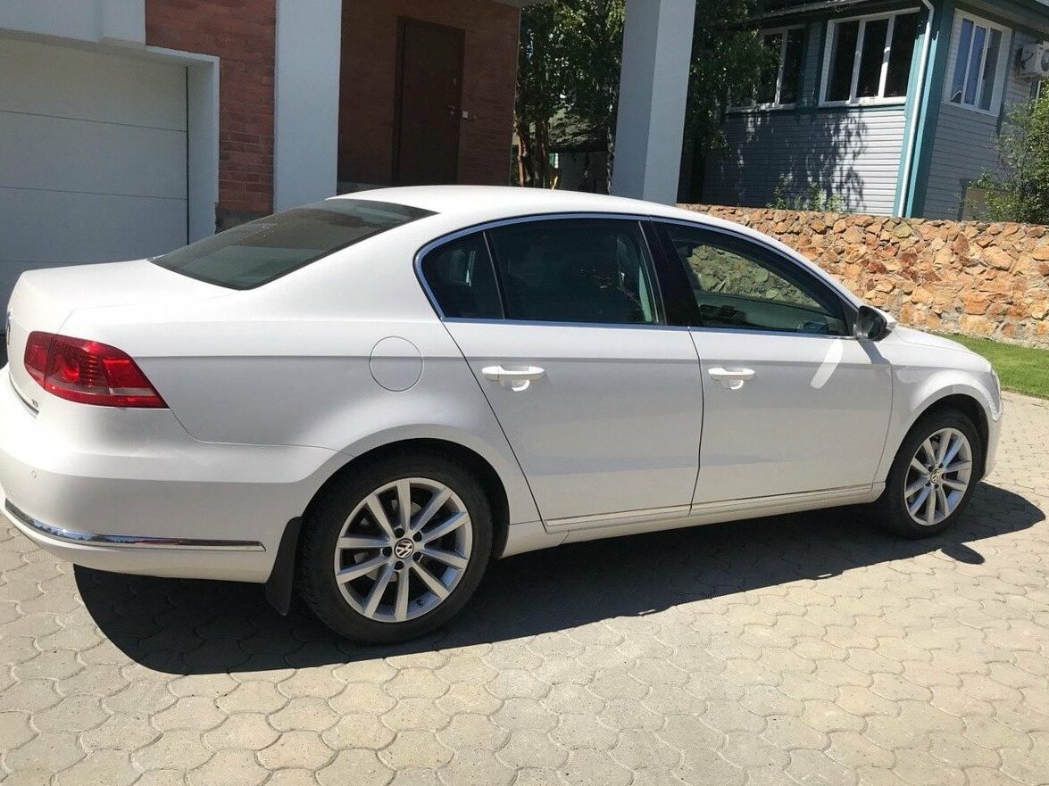 VW Passat b7 Р±РµР»С‹Р№