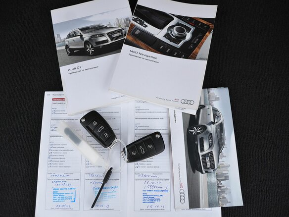 2012 Audi Q7 I (4L) Рестайлинг, чёрный - вид 11