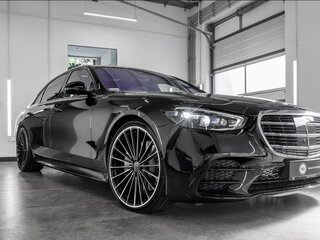 2021 Mercedes-Benz S-Класс 450 Long 4MATIC VII (W223), чёрный, 14000000 рублей, вид 1