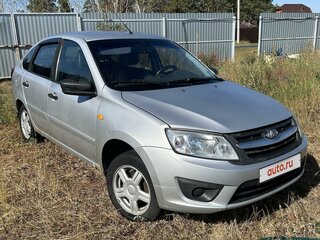 2016 Lada (ВАЗ) Granta I, серебристый, 500000 рублей, вид 1