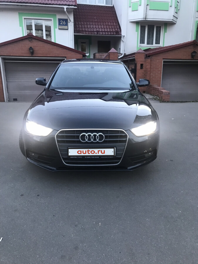 Audi a4 b8 рестайлинг
