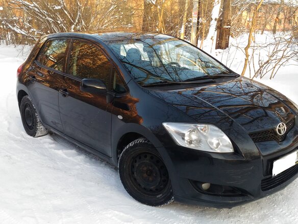 2007 Toyota Auris I, чёрный - вид 12