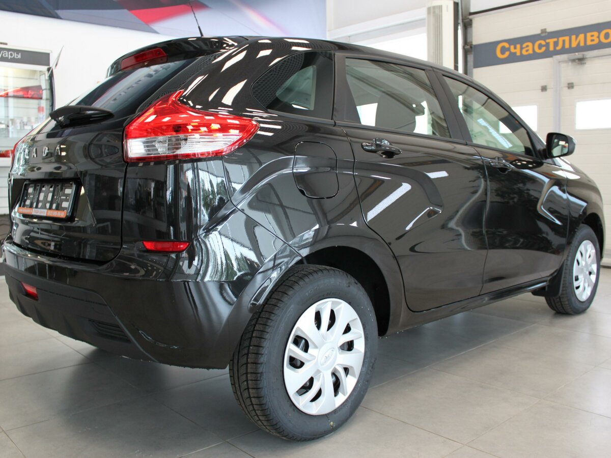 Lada XRAY чёрная Лада