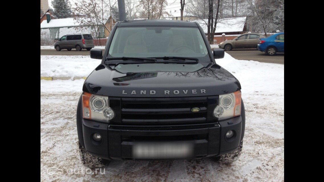 2007 Land Rover Discovery III, чёрный - вид 5