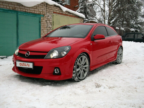 2007 Opel Astra OPC H, красный