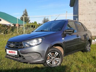 2018 Lada (ВАЗ) Granta I, серебристый, 545000 рублей, вид 1