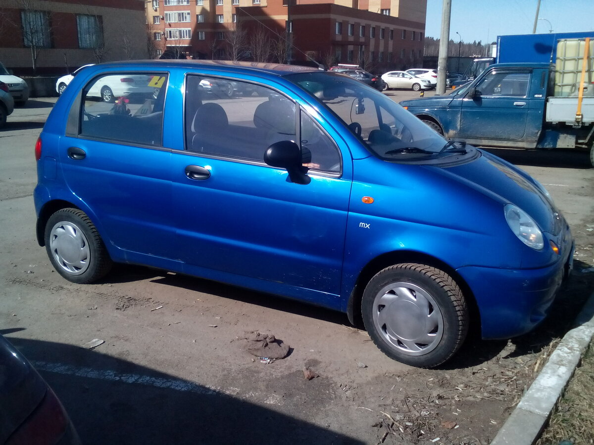 Daewoo Matiz синий