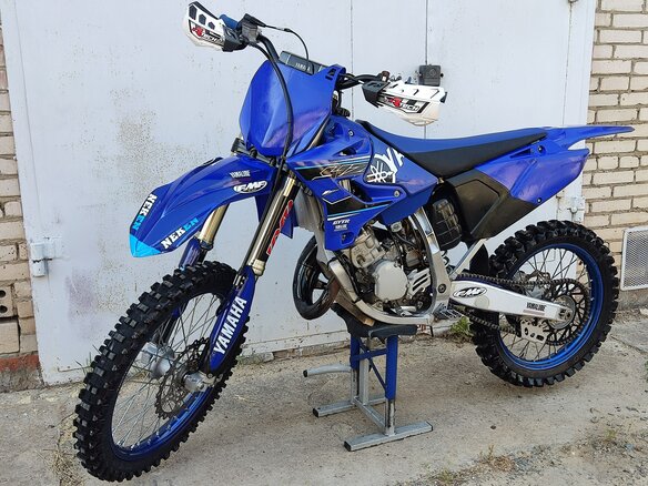 2021 Yamaha YZ125, синий - вид 2