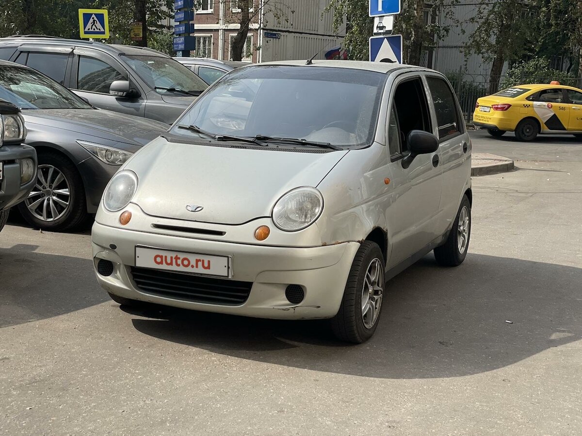 Дэу матиз серебристый