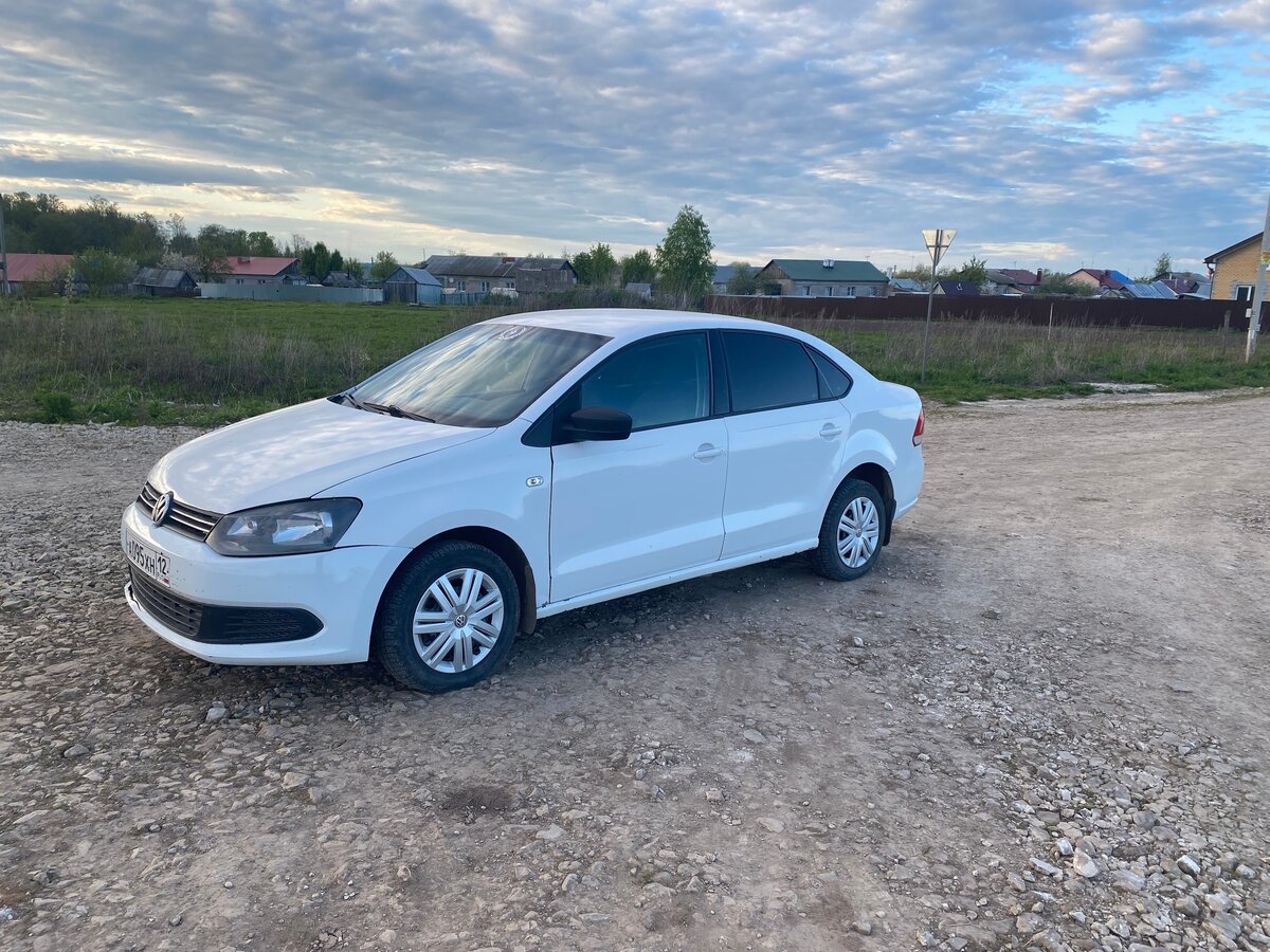 Volkswagen Polo 2013 Р±РµР»С‹Р№