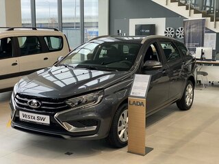 2025 Lada (ВАЗ) Vesta SW I Рестайлинг (NG), серебристый, 1776000 рублей, вид 1