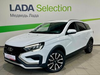 2024 Lada (ВАЗ) Vesta SW Cross I Рестайлинг (NG), белый, 1699000 рублей, вид 1