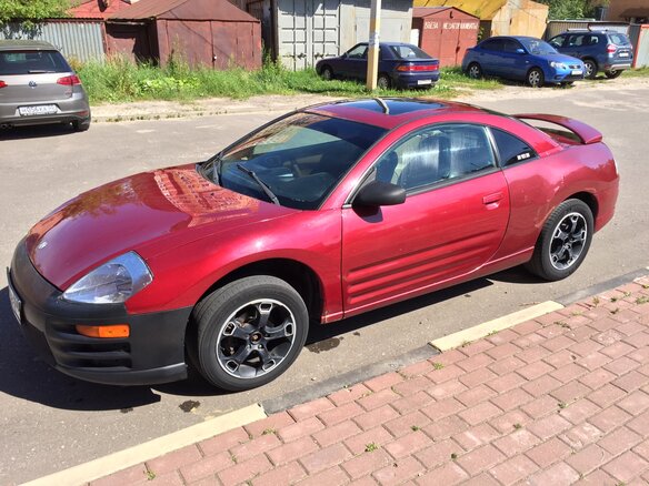 2001 Mitsubishi Eclipse III, пурпурный - вид 3