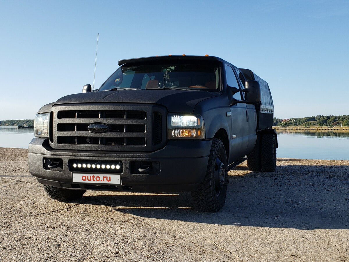 Чёрный Форд f250