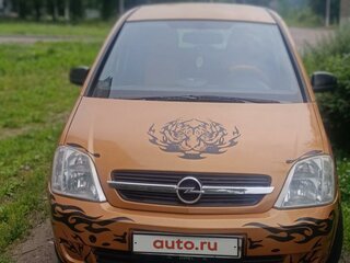 2003 Opel Meriva A, золотистый, 375000 рублей, вид 1