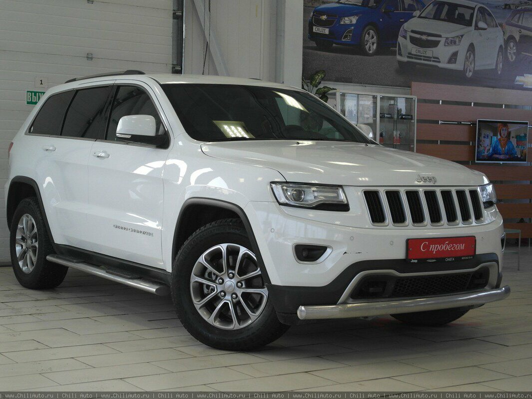 Jeep Grand Cherokee 2014 Р±РµР»С‹Р№