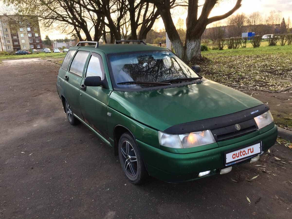 Зелёная Лада 107