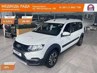 2025 Lada (ВАЗ) Largus Cross I Рестайлинг, белый, 2070000 рублей, вид 1