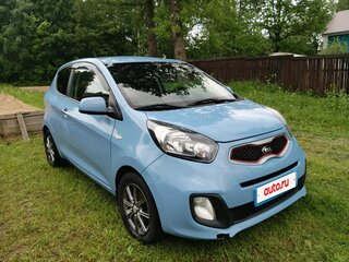 2013 Kia Picanto II, голубой, 890000 рублей, вид 1
