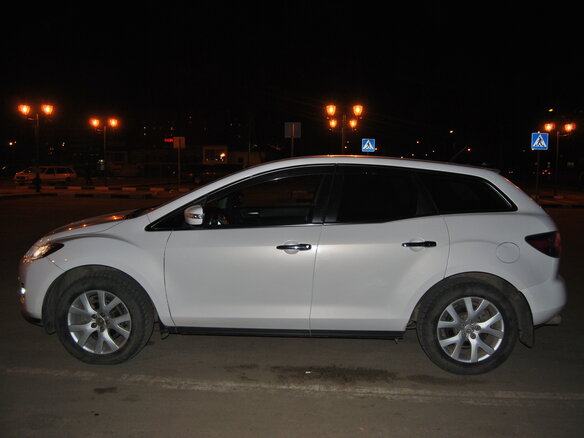 2008 Mazda CX-7 I, белый - вид 5