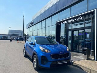 2019 Kia Sportage IV Рестайлинг, синий, 1580000 рублей, вид 1