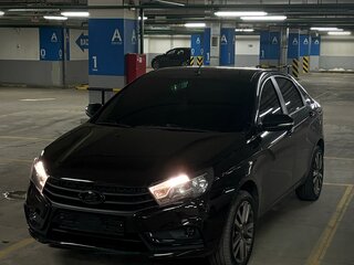 2019 Lada (ВАЗ) Vesta I, чёрный, 890000 рублей, вид 1