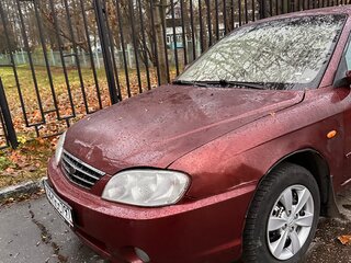 2006 Kia Spectra I Рестайлинг 2, красный, 150000 рублей, вид 1