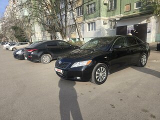 2008 Toyota Camry VI (XV40), чёрный, 810000 рублей, вид 1