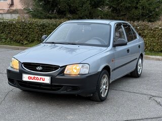 2008 Hyundai Accent ТагАЗ II, серебристый, 205000 рублей, вид 1
