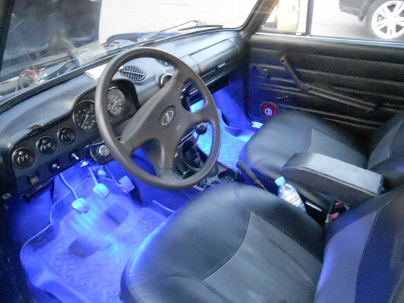 1997 Lada (ВАЗ) 2106, синий - вид 3